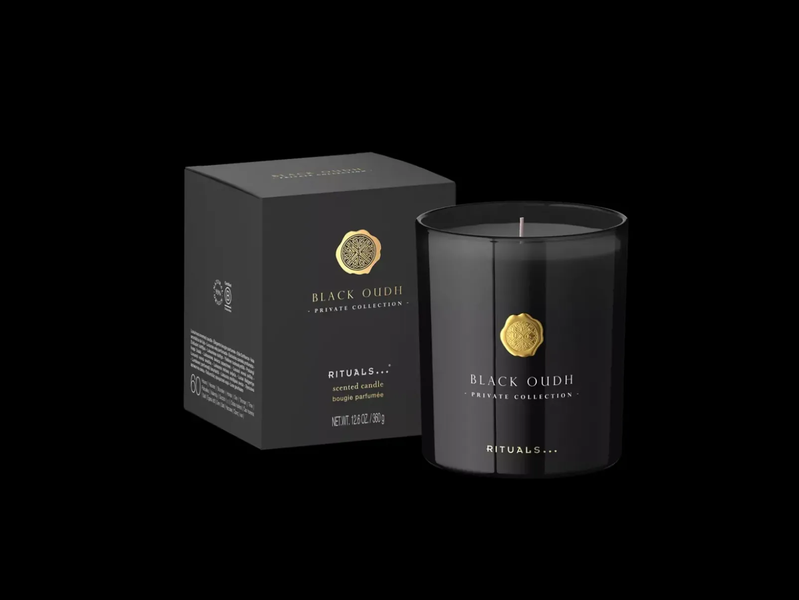 Rituals Candele Profumate|Black Oudh Scented Candle