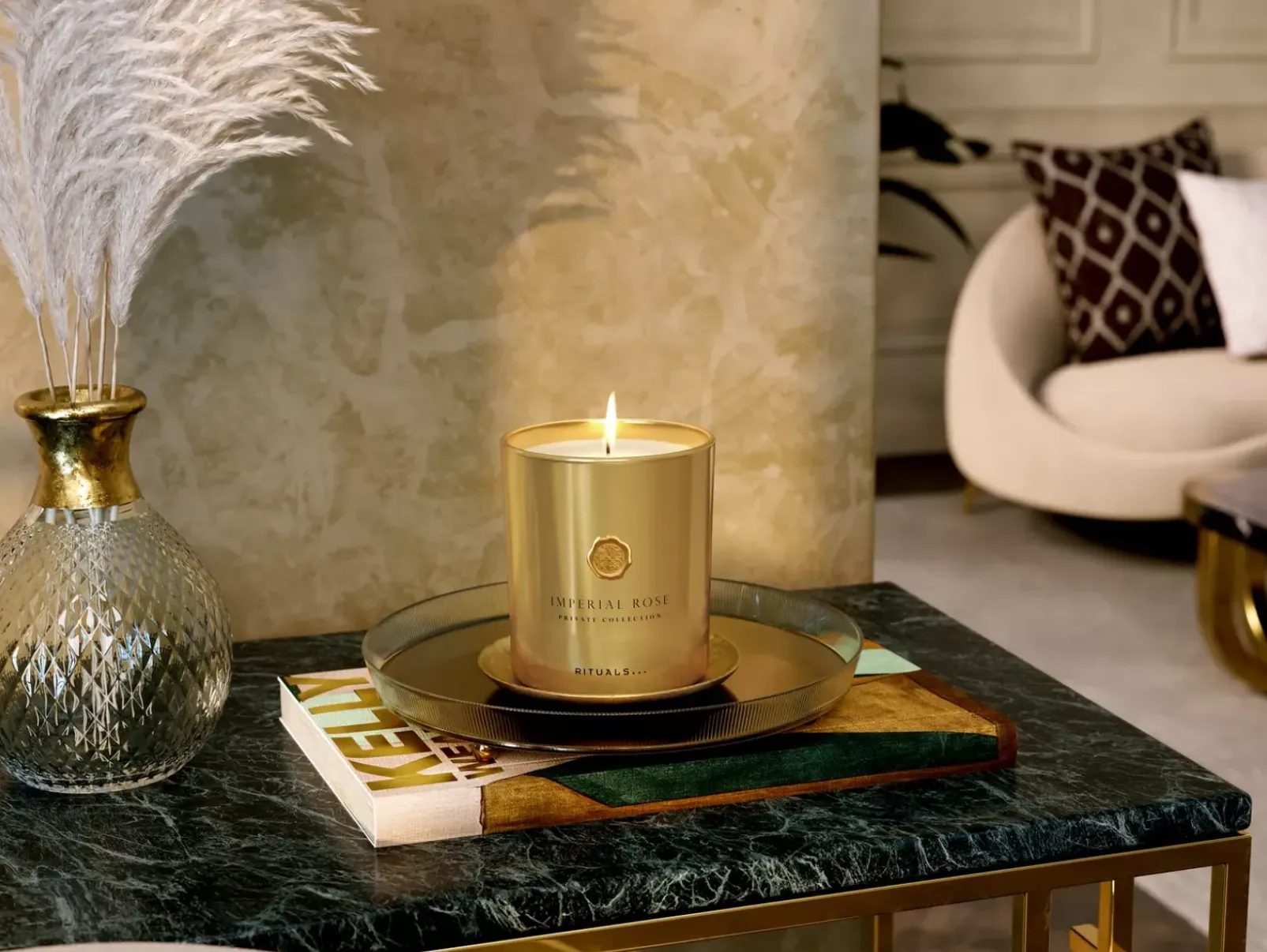 Rituals Candele Profumate|Imperial Rose Scented Candle