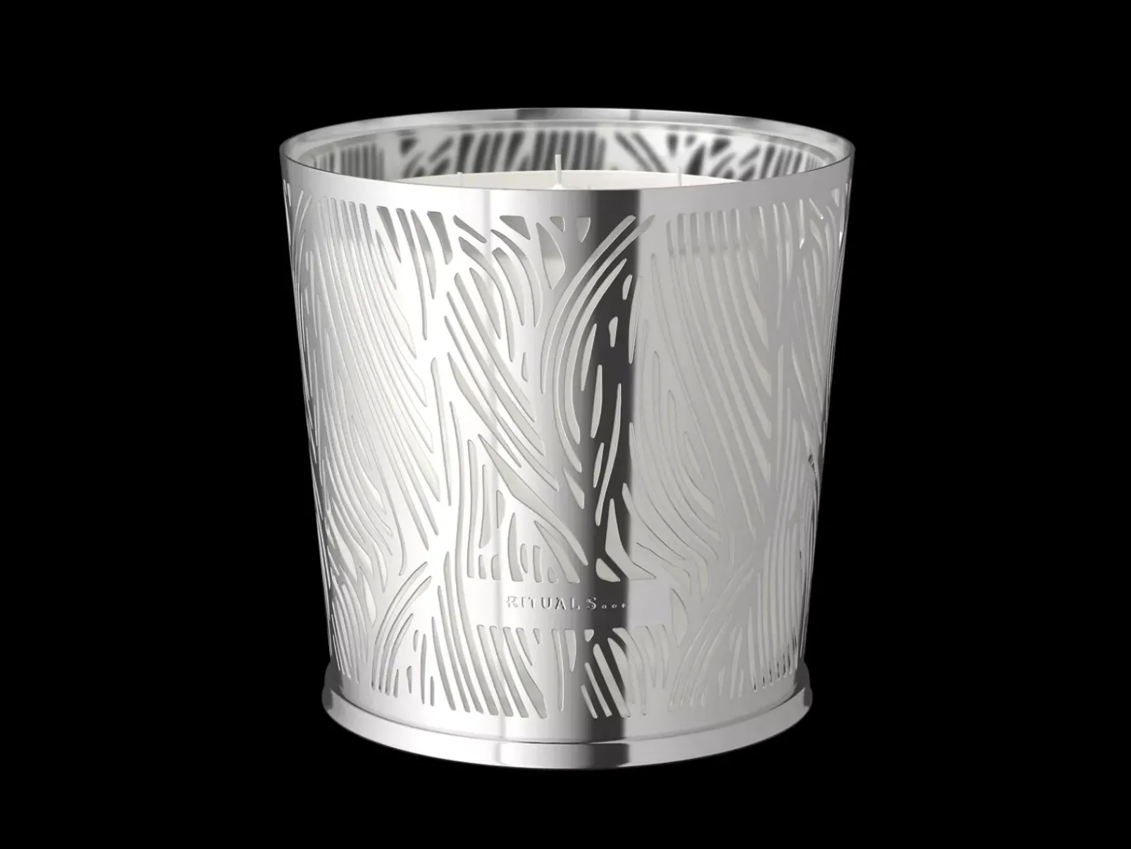Rituals Candele Profumate|Large Orris Mimosa Scented Candle With Metal Sleeve