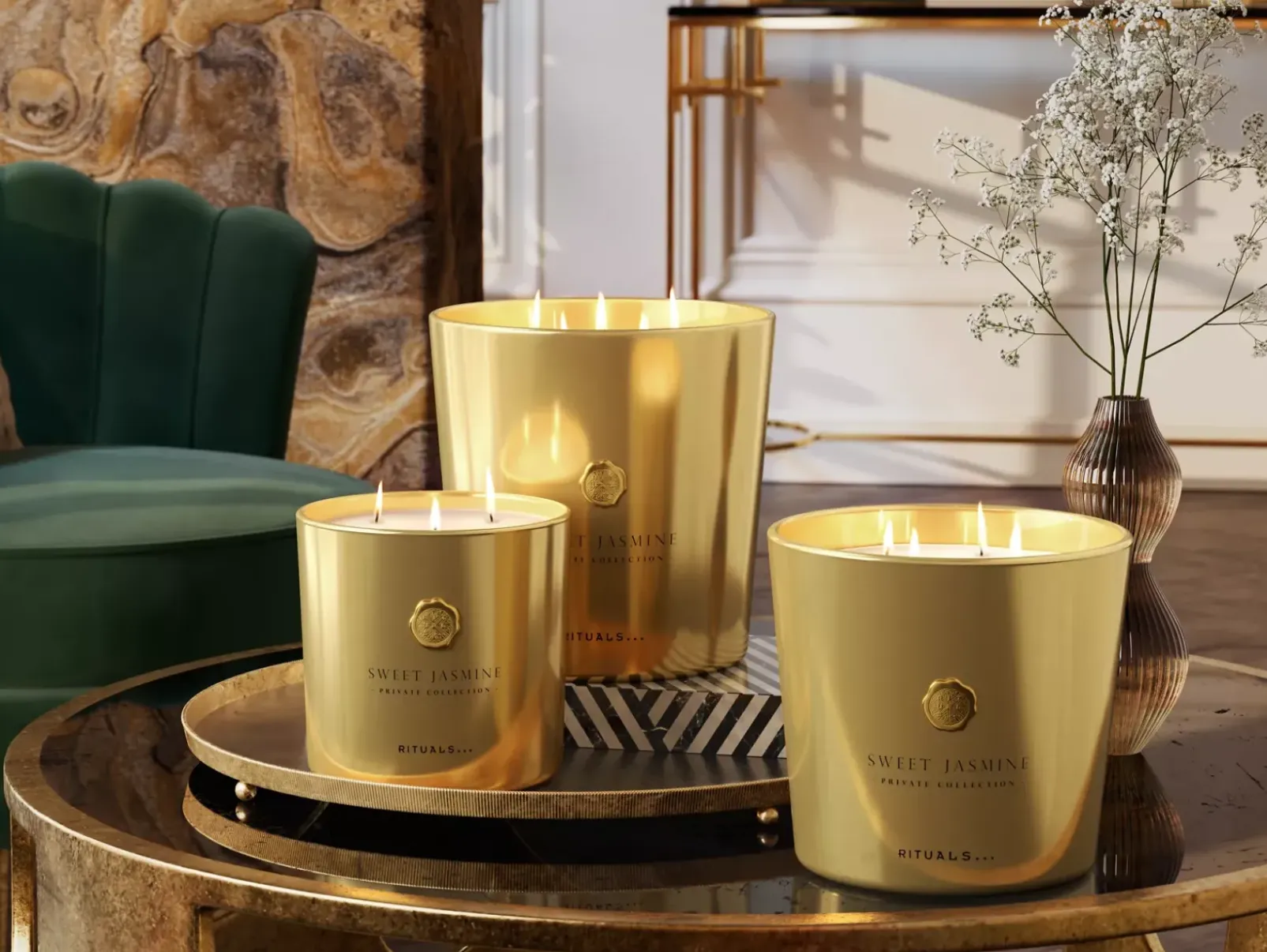 Rituals Candele Profumate|Medium Sweet Jasmine Scented Candle